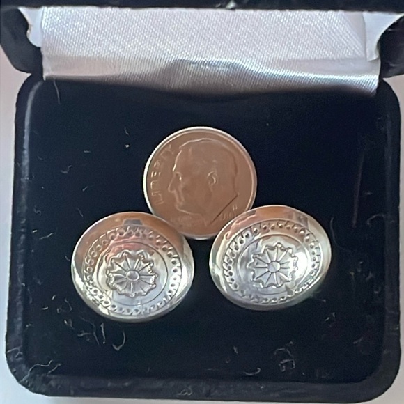 Sterling Cuff Links - Picture 2 of 3